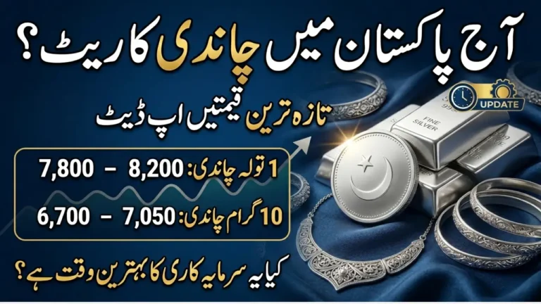Current Silver Rate in Pakistan Today