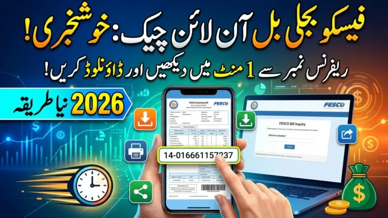 FESCO Online Bill 2026