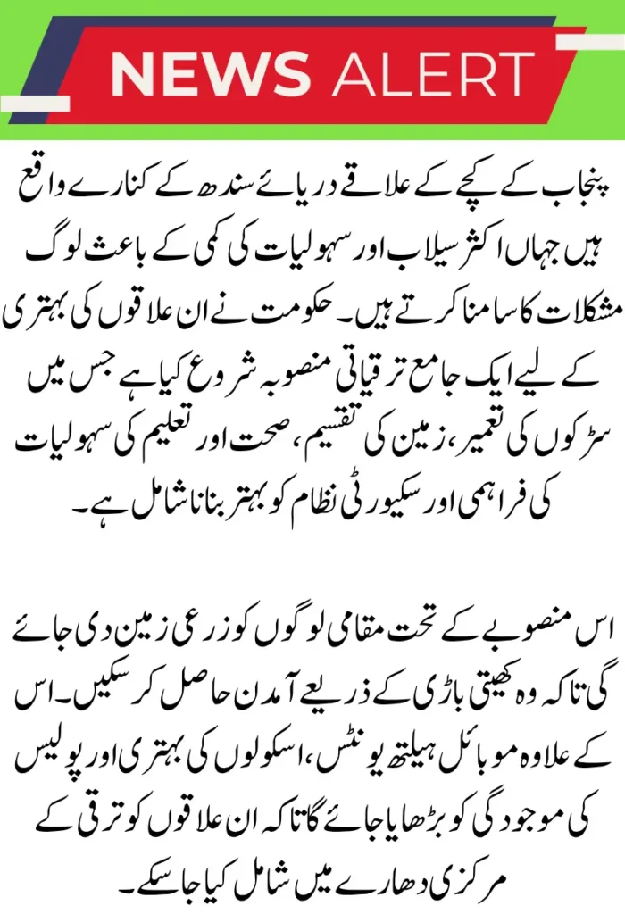 Maryam Nawaz Katcha Area Package
