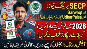 SECP Urgent Notice for Barwaqt and UdharPaisa